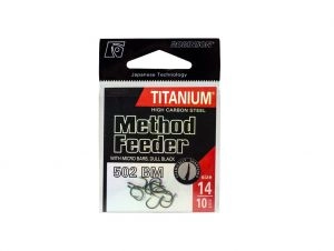 Háčiky Titanium Method Feeder 502 BM veľ. 6